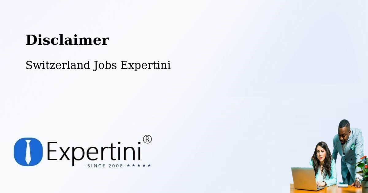 Disclaimer – Hallau - Switzerland Jobs Expertini